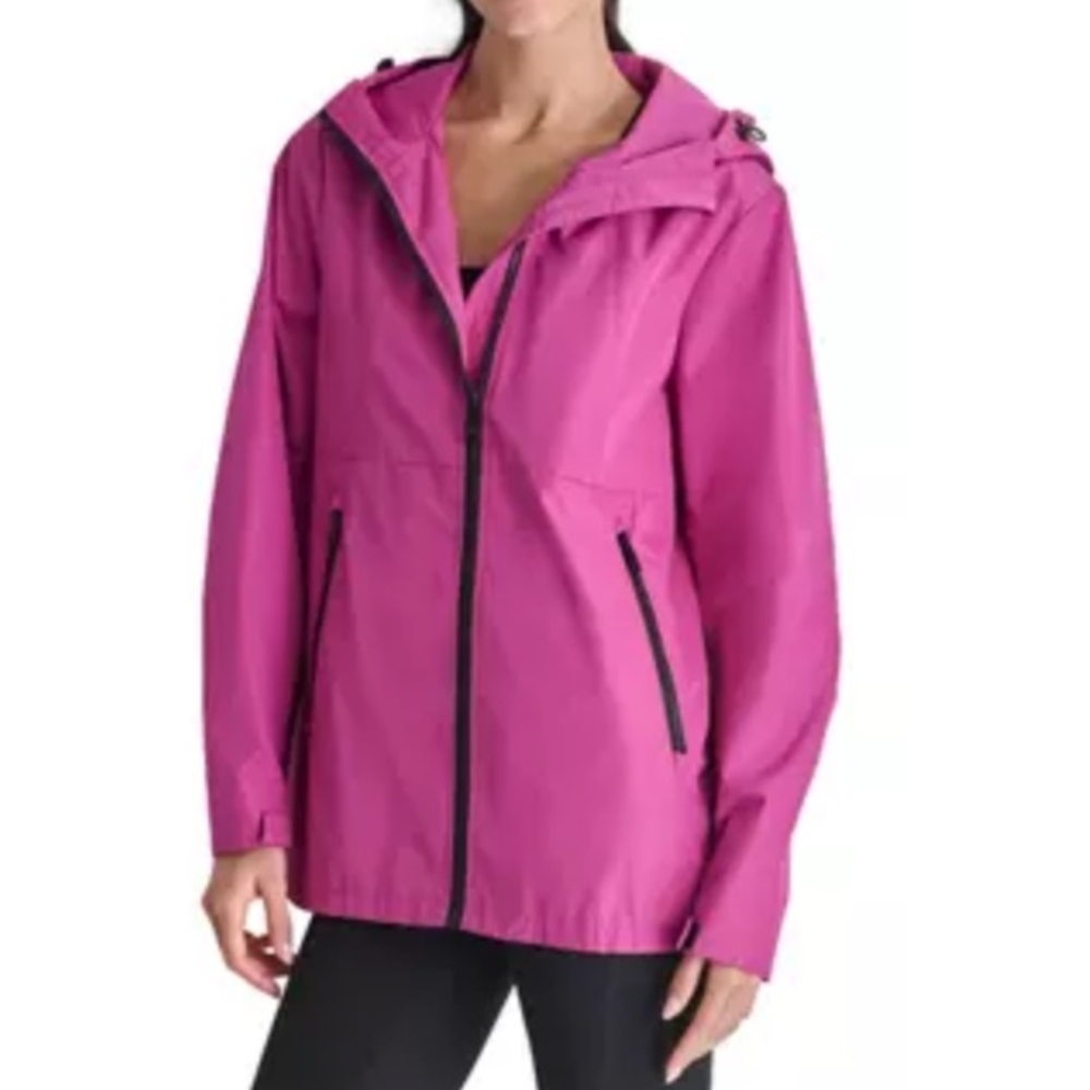 Women's DKNY Sport(Orchid Glo) Hooded Jacket